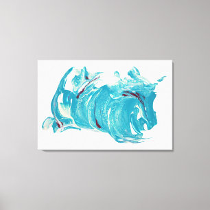 Impressão de Arte canvas - "Correndo Com O Vento"