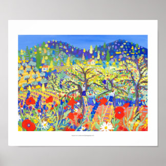 Impressão de Arte: Cerejas, Poppies e Proveniência