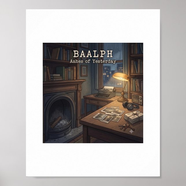 Impressão de Arte Cinzas do Passado — Poster de Fa (Frente)