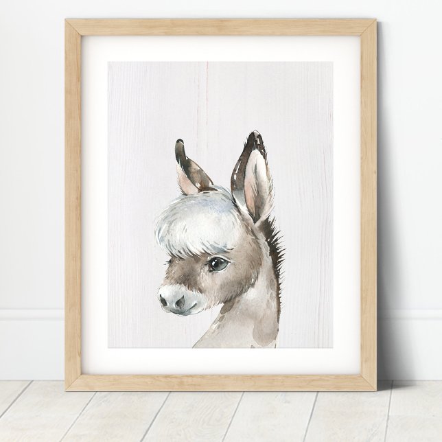 Impressão de Arte da Fazenda de Burros (Criador carregado)