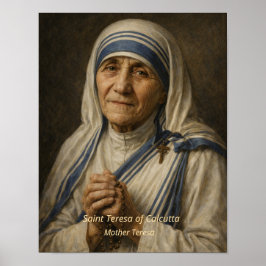 Impressão de Arte da Madre Teresa