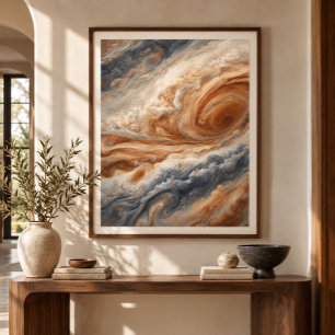 Impressão de Arte da Ópera das Nuvens de Júpiter