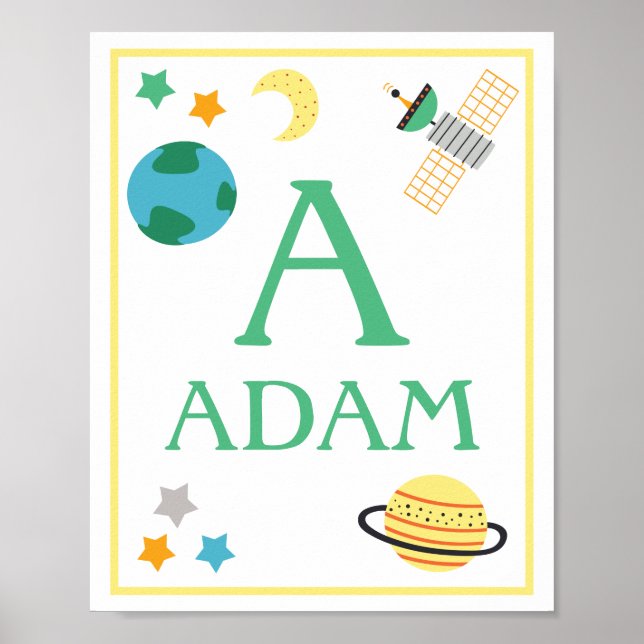 Impressão de Arte de Animais Espaciais Coala (Frente)