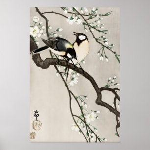 Impressão de Arte de Cerejeira em Flor Japonesa Vi