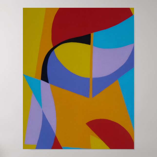 Impressão de Arte de Decoração Contemporânea Laran (Frente)