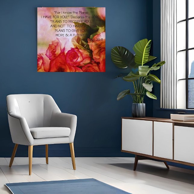 Impressão de Arte de Escritura de Plano de Deus (Criador carregado)