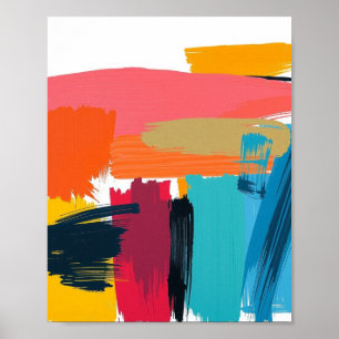 Impressão de Arte de Linha Minimalista Abstrata