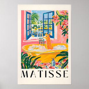Impressão de Arte de Matisse, Alpaca na Banheira, 