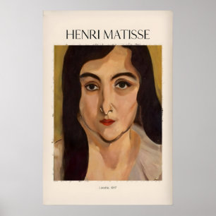 Impressão de Arte de Matisse - Cartaz de Retrato L