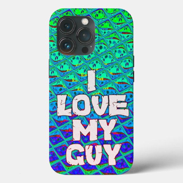 Impressão de Arte de Motif Azul Italiano (Verso)