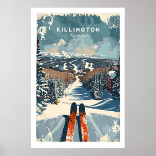 Impressão de Arte de Parede de Killington - Cartaz