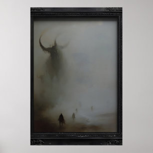Impressão de Arte de Parede de Monstro Colossal, G