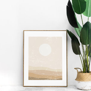 Impressão de Arte de Parede de Paisagem de Pôr do 