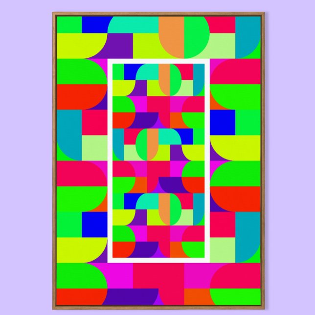  Impressão de Arte de Parede em Estilo Bauhaus Col (Criador carregado)