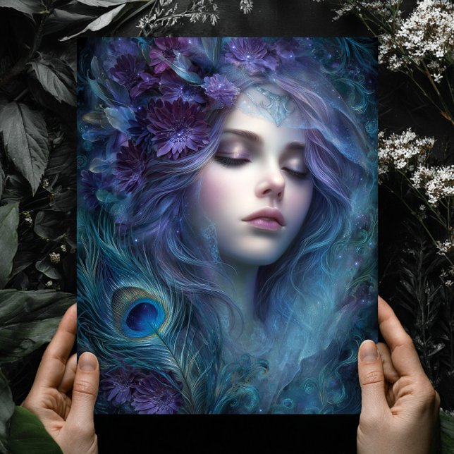 Impressão de Arte de Parede Fantasia Rainha Deusa  (Criador carregado)