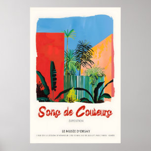 Impressão de Arte de Plantas Tropicais 1965 Musée