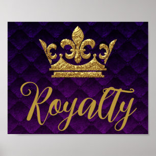 Impressão de Arte de Royalties Roxo da Textura do 