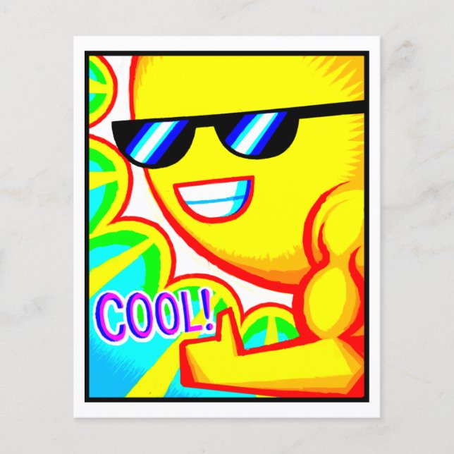 Impressão de Arte do Cartão de Quadrinhos #1404 (Frente)