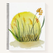 Impressão de Arte em Aquarela do Prado Dourado