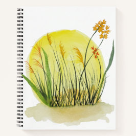 Impressão de Arte em Aquarela do Prado Dourado