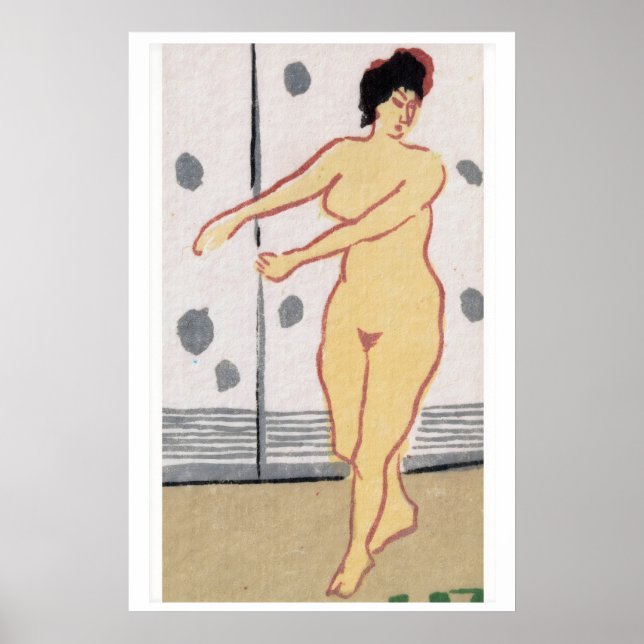 Impressão de Arte em Caixa de Fósforos de Mulher D (Frente)
