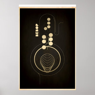 Impressão de Arte Fina de Jazz Bebop Licenciada Of