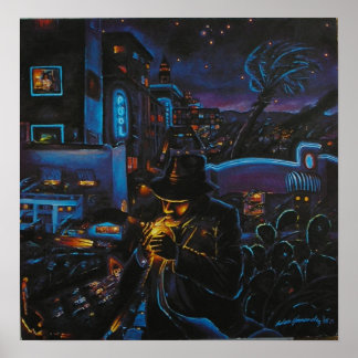 impressão de arte fina/''La Media Luna''-adan hern