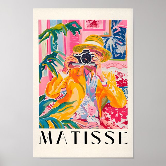 Impressão de Arte Fotográfica, Poster de Câmera Vi (Frente)