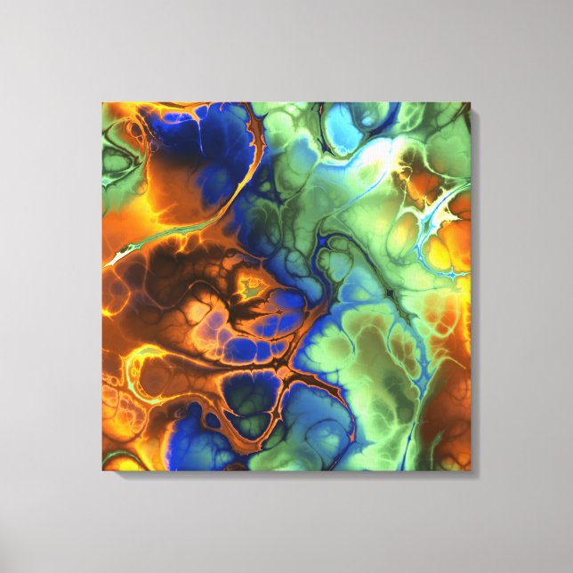 Impressão de Arte Fractal de Canvas (Frente)