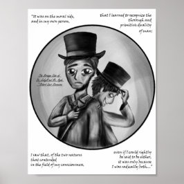 Impressão de Arte Gótica do Dr. Jekyll e Mr. Hyde 
