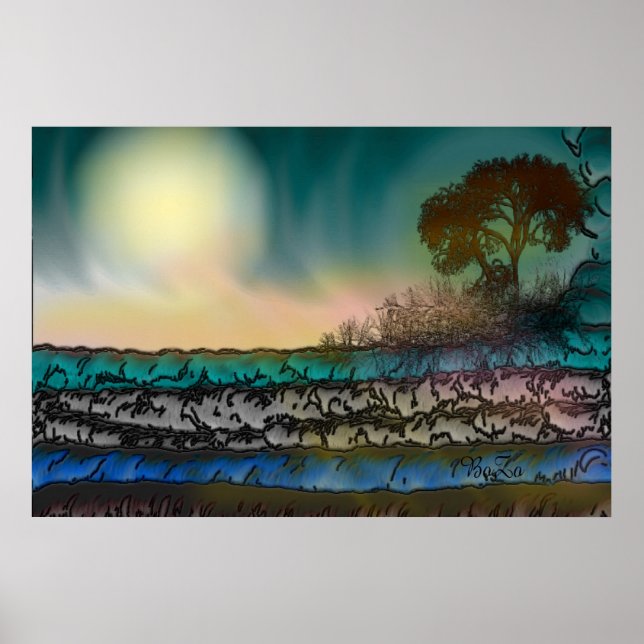 IMPRESSÃO DE ARTE IMPRESSIONANTE NA CANVAS TEXTUAL (Frente)