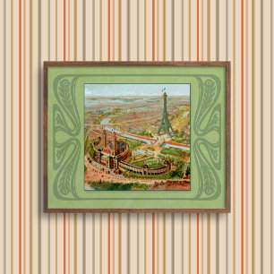 Impressão de Arte Nova de Paris