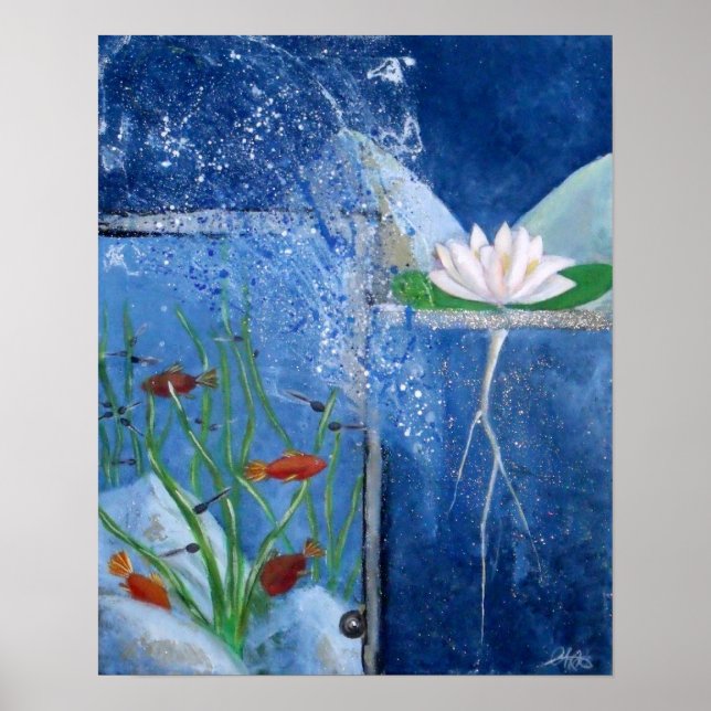 Impressão de Arte Original - Pondlife (Frente)