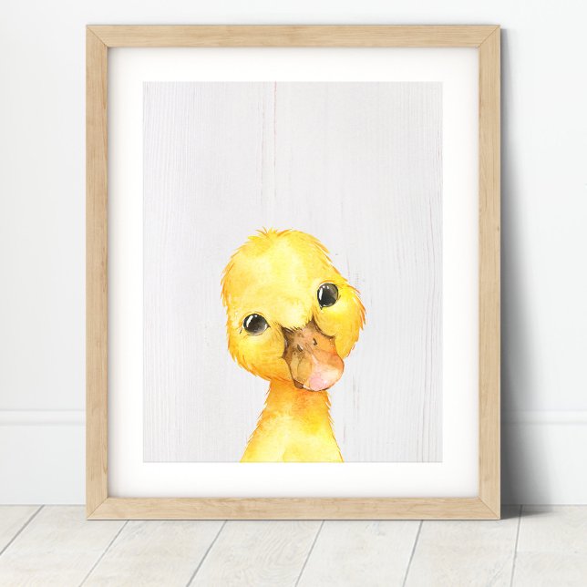 Impressão de Arte para Berçário Fazenda de Patos (Criador carregado)