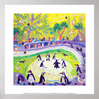 Impressão de Arte: Pinguins Peckish