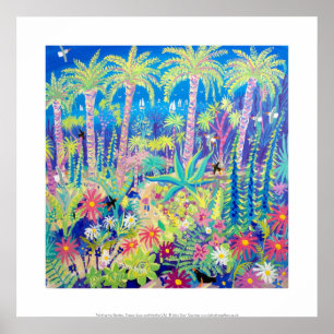Impressão de Arte: Pintura do Jardim, Jardim da Ab