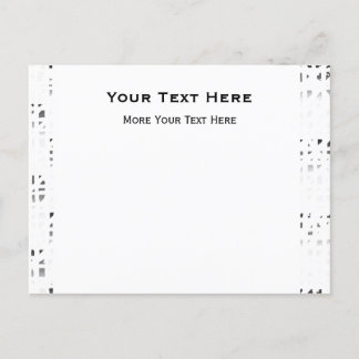 Impressão de Arte Preto, Branco e Cinza Convite de