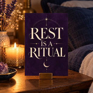 Impressão de Arte Ritual de Descanso