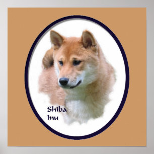 Impressão de Arte Shiba Inu