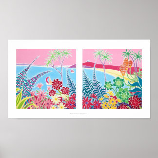 Impressão de Arte: Tresco, Ilhas de Scilly, Cornua