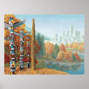 Impressão de Arte Vancouver Poster Impressão de Va