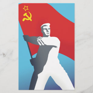Impressão de arte vintage de trabalhador da União