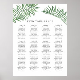 Impressão de assentos tropicais. Verde exótico