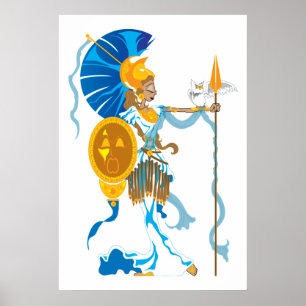 Impressão de Athena