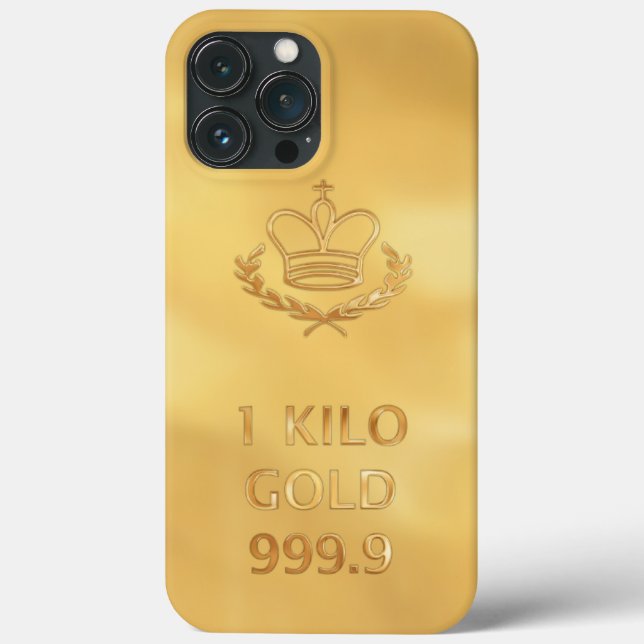 Impressão de Bar Dourado Bullion (Verso)