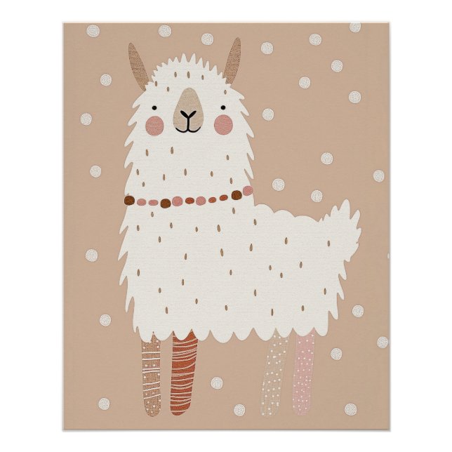 Impressão de Berçário de Animais, Arte de Parede P (Frente)