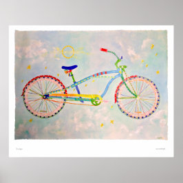 Impressão de Bicicleta Cruiser