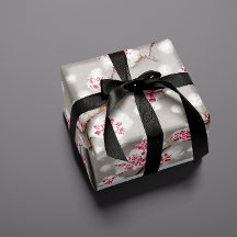 Impressão de Blossomas de Cereja, Rosa e Silvura, 