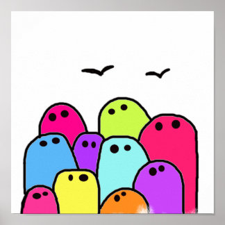 impressão de bloubs