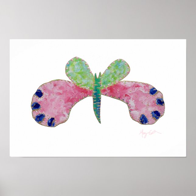 Impressão de Borboleta de Verão (Frente)